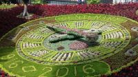 Floral clock Princes Street Edinburgh