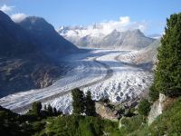 The Aletsch Glacier, Swiss Alps (Jo Simon, commons.wikimedia.org)