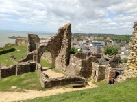 Hastings Castle, Hastings, East Sussex, UK