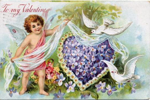 Vintage Valenting Doves
