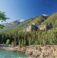 Hotel in the Rocky Mountains