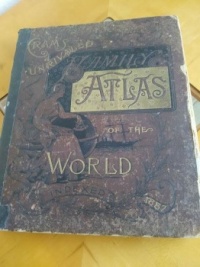 Collectable ??   world atlas 1887