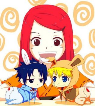 baby naruto and sasuke