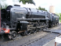 BR Standard Class 9F 2-10-0 92203 Black Prince, Gloucestershire Warwickshire Railway.