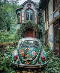 Flowered VW Bug🪲...