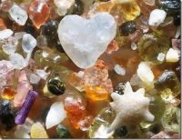 This is what an Ocean Sand looks like when it is magnified 250 times