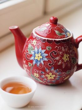 Beautiful Red Teapot