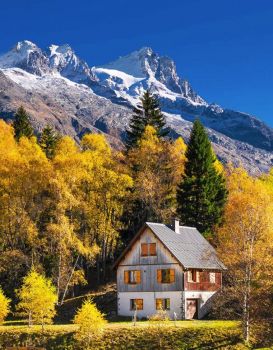 House By the Mountains -- France...