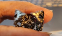 The inside of the ring