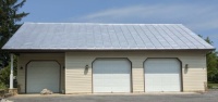 New silver paint on roof