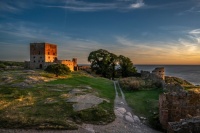 Hammershus castle, Bornholm, Denmark