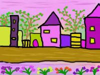 Spring in the village