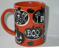 Halloween Mug Pumpkins Boo