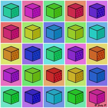Colorful Boxes (XL)