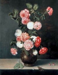Alexander Andriaenssen (1587-1661) - Flowers in a Stone Vase