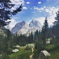 Cascade canyon trail, Grand Teton National Park