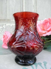 Colored Glass Vases (#4)