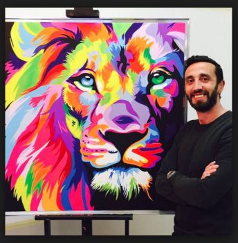 Solve Here's the brilliant artist himself- Wahyu Romdhoni jigsaw puzzle ...