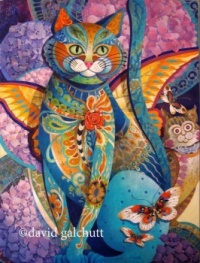Cats that like to flutter!