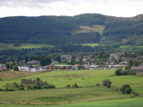 VIEW OF PITLOCHRY