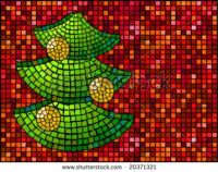 Christmas Tree Mosaic