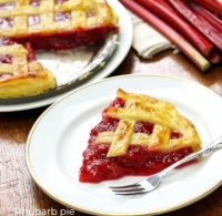 Desserts Around The World - Estonia - Rhubarb Pie