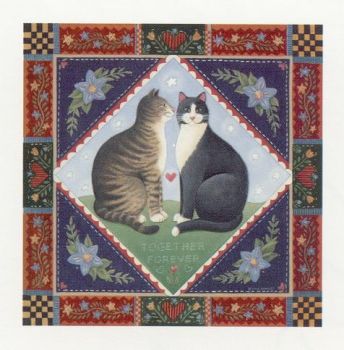 Cats in a Quilt