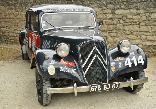 oldtimer Citroën...