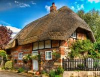 Dreamy Thatched Roof Cottage