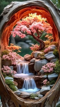 Pretty Scene In A Circle