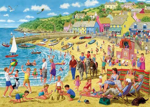 Jigsaw Puzzle 108 pieces Summer Holiday #1 Jigidi