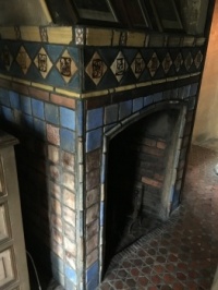 Example #3 of Mercer tiles at Font Hill Castle