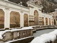 Horse Bath (Pferdeschwemme), Salzburg in winter