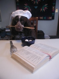 Chef Willow getting ready to make her famous Woofles!