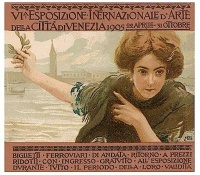Ettore Tito (Italian, 1859–1941), Venice Biennale Poster (1905)