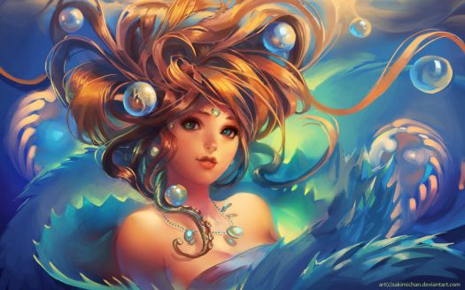 Game Girl Underwater