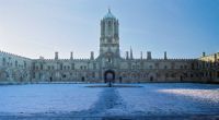 Tom Quad, Christ Church Oxford, England