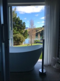 Bath with a view