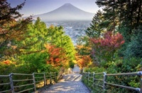 "Yoshida Trail, Mount Fuji, Japan"