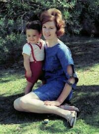Sally with James 1967
