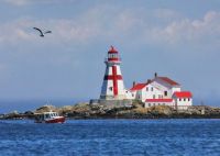 East Quoddy Head Lighthouse, Campobello Island, New Brunswick, Canada
