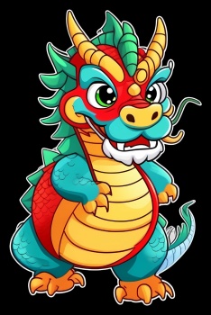 Solve chinese dragon jigsaw puzzle online with 150 pieces