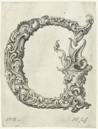 G Libellus Novus Elementorum Latinorum - designed by the Polish goldsmith Jan Christian Bierpfaff