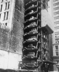 NYC parking, 1930's