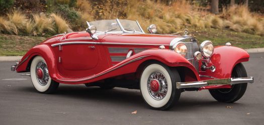 1937 Mercedes Benz 540K Special Roadster 1 of 26 sold $9.9 million (Very Large Puzzle)