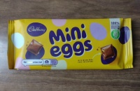 Chocolate bar with mini eggs in it - had in 2023 (UK)