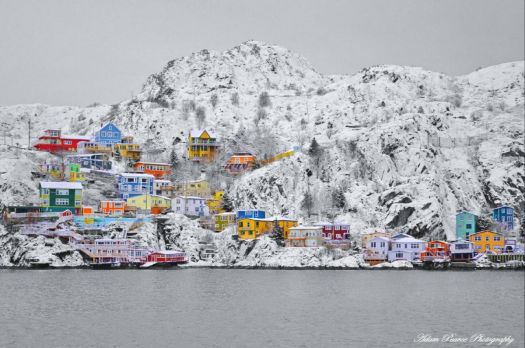 The Old Battery, Newfoundland Canada after a snowfall