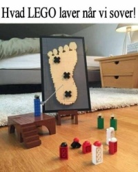 What LEGO does when we are sleeping :-)