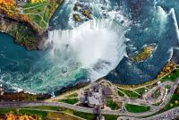 'Look down on Niagara Falls, Canada'..