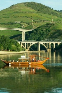 Pontes no Peso da Régua, norte de  Portugal